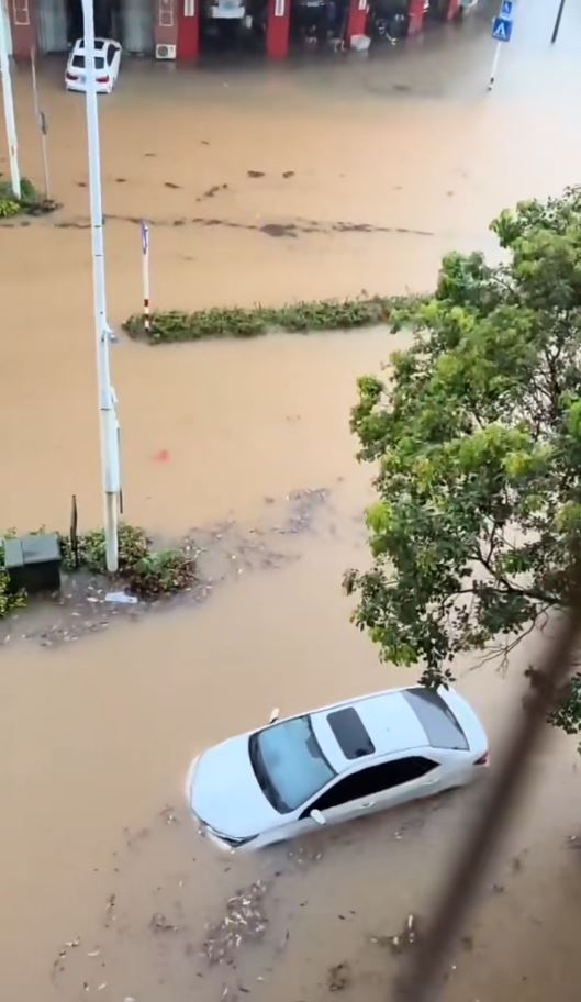 大暴雨情况